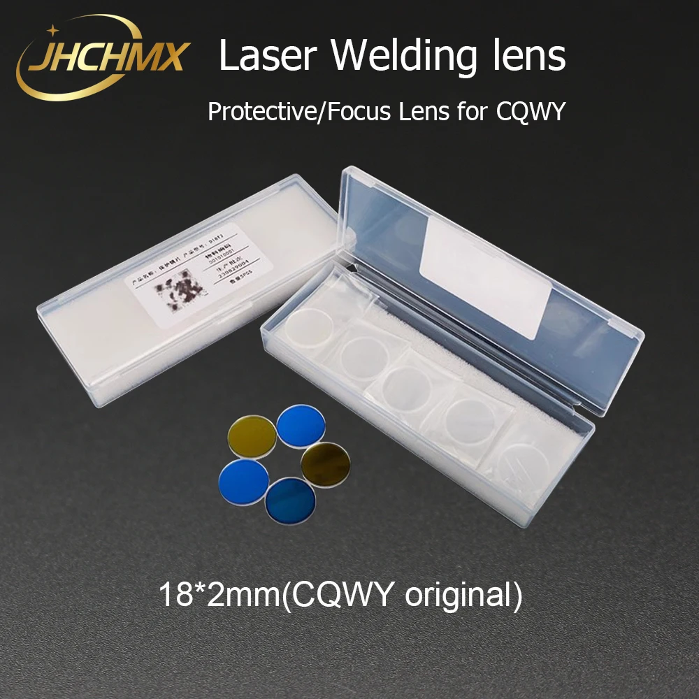 Imagem -02 - Jhchmx Laser Mão Soldagem Janelas de Proteção Mão Cabeça Arma D20 4.5-f150 Lens 18*2 Foco Peças Lote