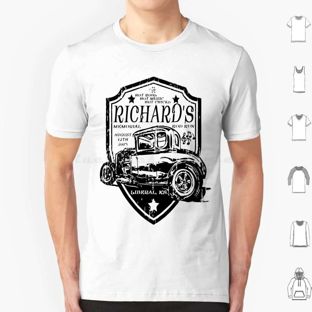 Richard's Annual Rod Run T Shirt Men Women Kids 6xl Rod Run Hot Rod Remembrance Richard Yorio Liberal Kansas Kansas Liberal