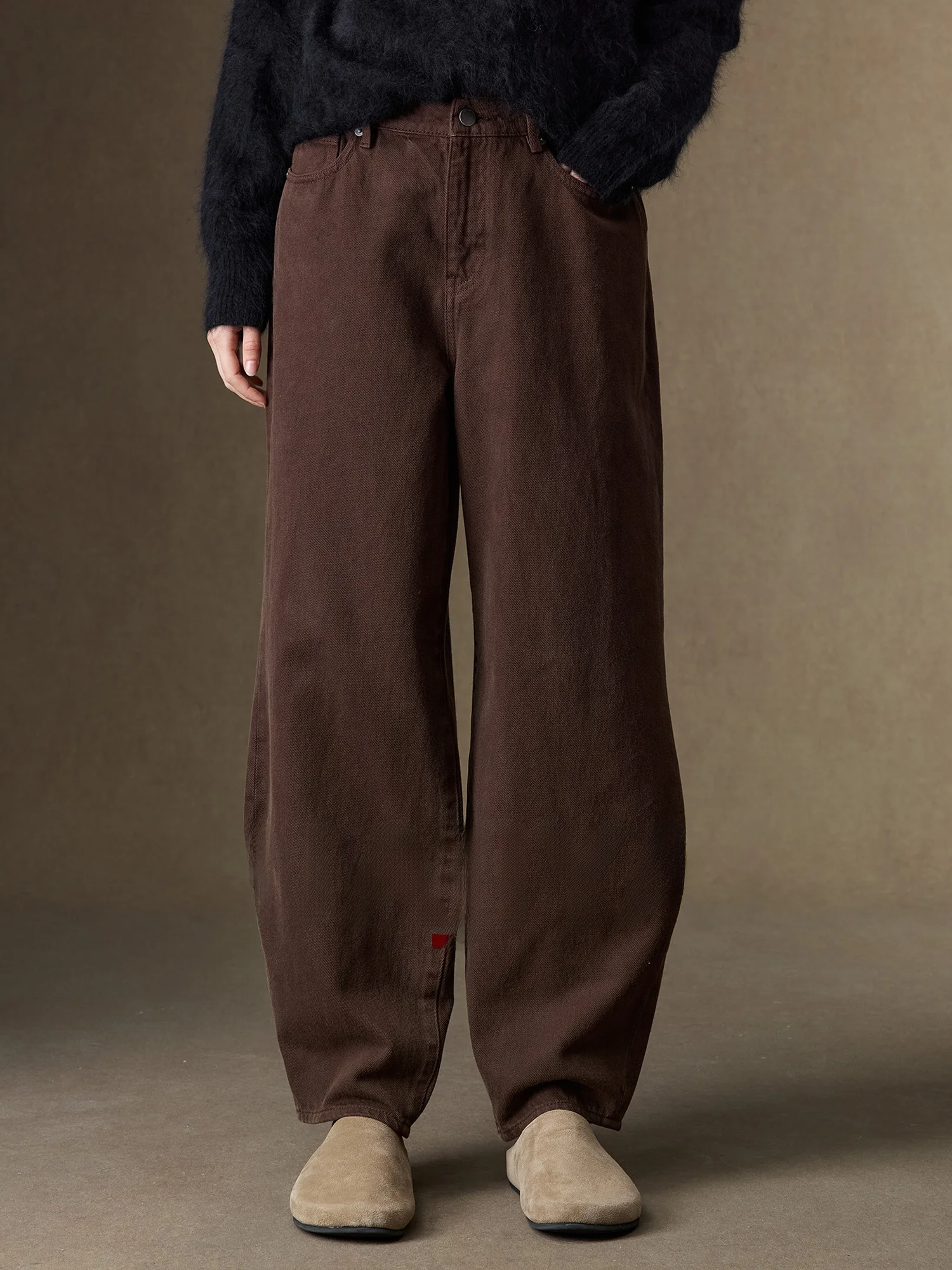 

Asurte Colored Denim Knife Jeans Harmonic Speech Ladies Premium Jeans Stand Fit l Waist mat Sle