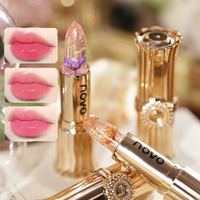 NOVO 3 Flowers Warm Color-Changing Lipstick Moisturizing Long-lasting Non-sticking Non-fading For Women Without Makeup Wholesale