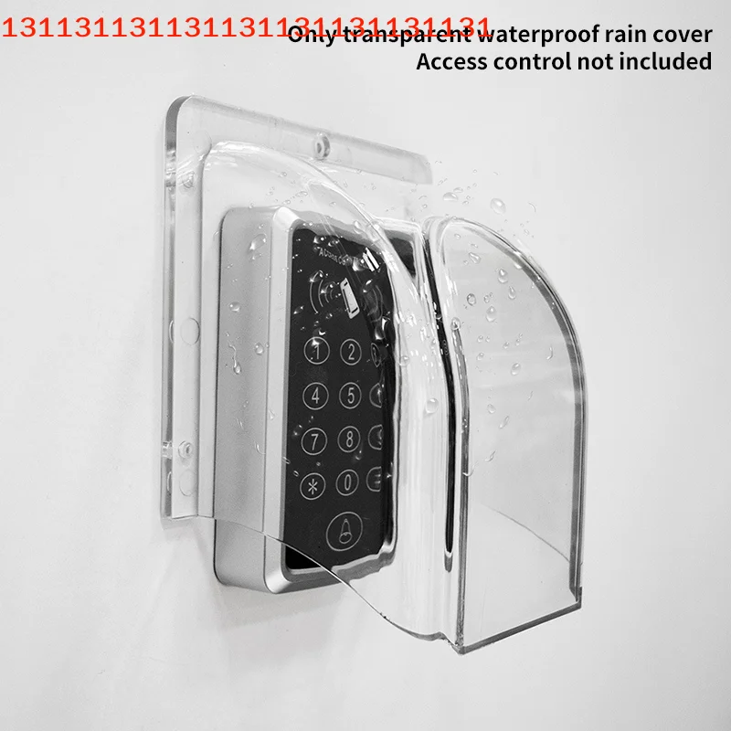 

Защитный чехол для дверного звонка, водонепроницаемый и прозрачный, для кнопки звонка в доме