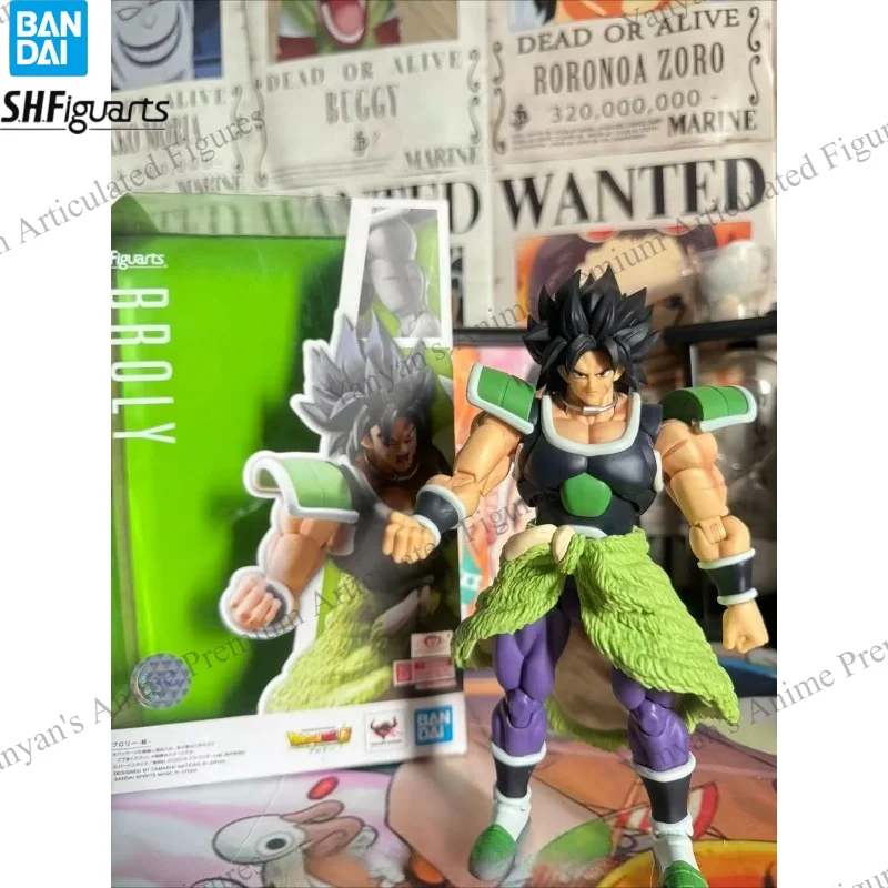

В наличии: Коллекционная фигурка Bandai S.H.Figuarts Super Saiyan Broly Battle Suit из фильма Dragon Ball Super – идеальный подарок