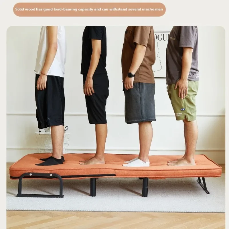 Sofa bed folding dual-purpose small apartment living room Internet celebrity telescopic bed single balcony image 6