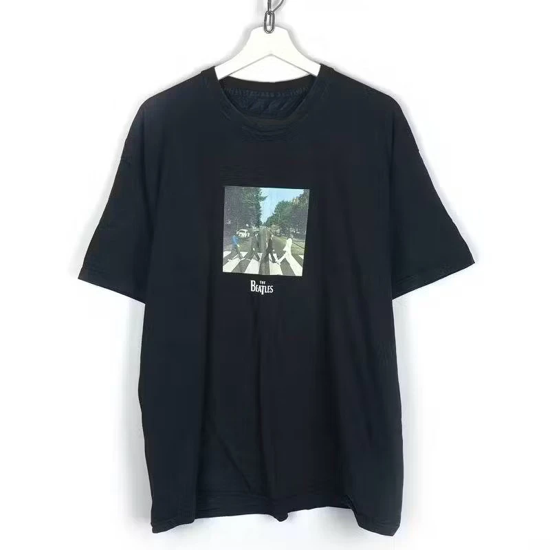 Y2k The Beatles - Vintage Rock American Retro Oversized Printed T-Shirt