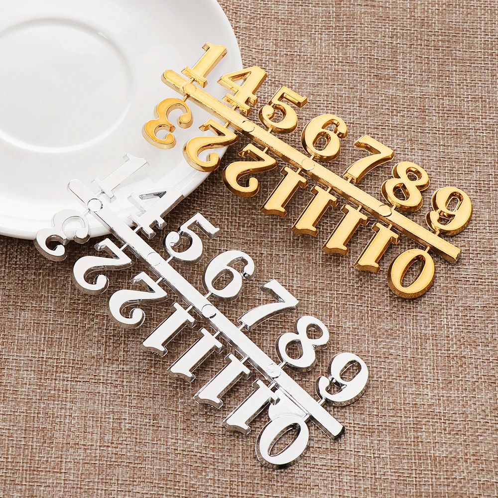 1 مجموعة ساعة يمكنك تصميم واجهتها بنفسك أرقام الأرقام العربية أجزاء الساعة إصلاح الرقمية استعادة استبدال أداة جرس اكسسوارات حلية رقمية