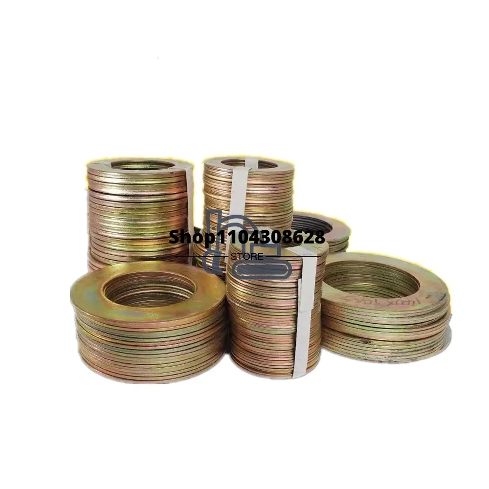 5pcs Excavator Bucket Shaft Gasket Metal Wear-resistant Iron Gasket Round Thickened Gap Steel Sheet Bucket Pin Thin Washer Qual