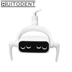 Dental Equipment Dental Chair Unit With 4 LED Bulbs Pure White Oral Lamp Operation Dental Induction Light
