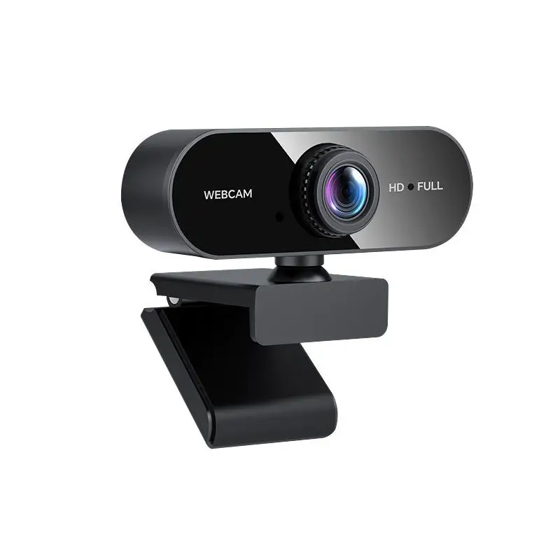 

1080P USB Computer Camera Driver-Free Webcam with Built-in Microphone for Video Conference Desktop Laptop Postgraduate Exam