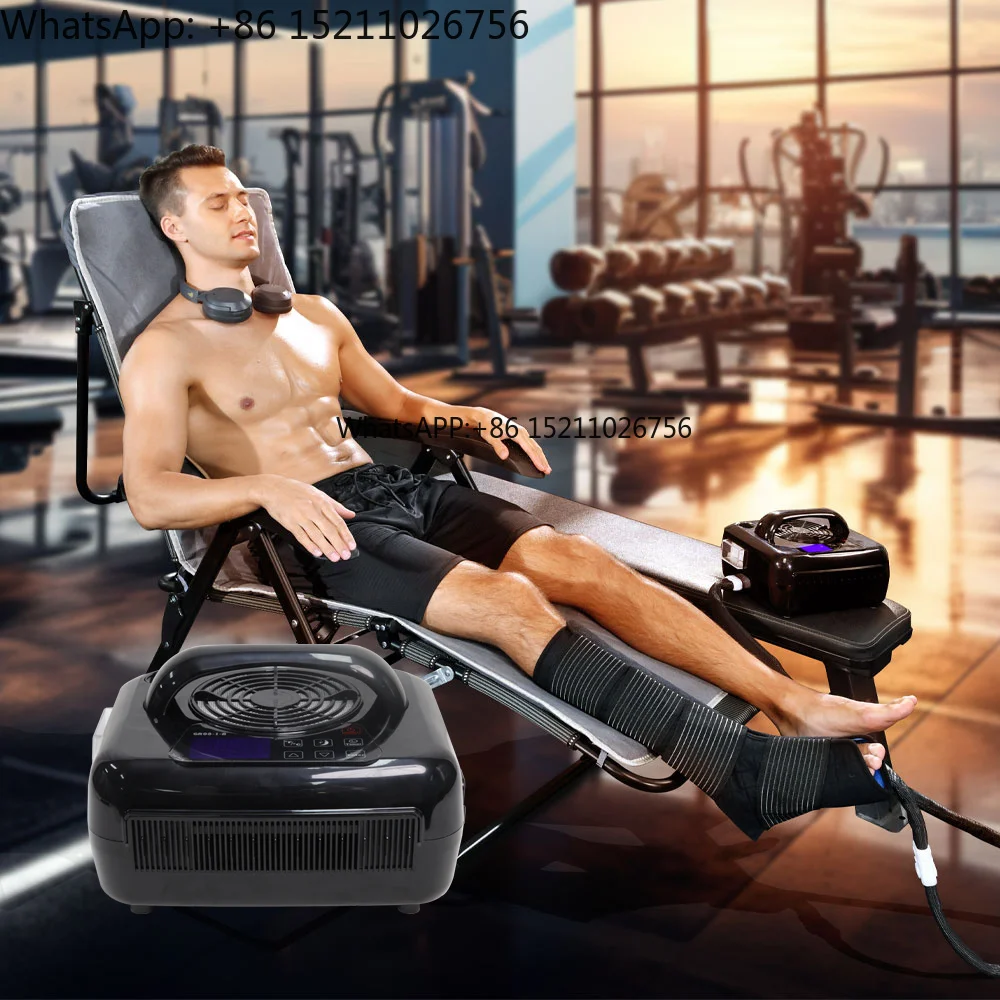Customized OEM ODM Konbest Cryo Ice Cold Hot Compression Physical System Machine Touch Screen Remote Control Adjustable Temp Leg