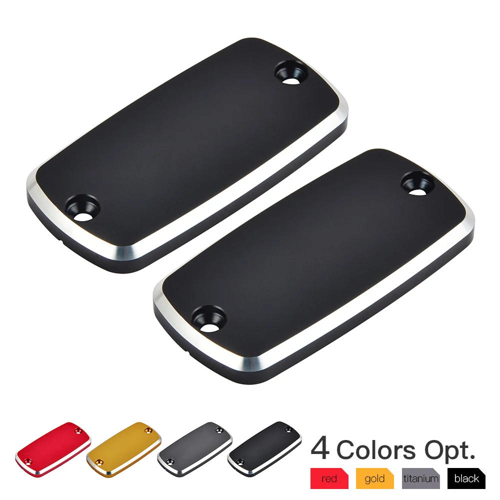 

For 2001-2017 Honda Goldwing 1800 GL1800 Front Rear Brake Clutch Fluid Reservoir Cap Cover for Honda CB1100 10-15 CB1300SF 98-17