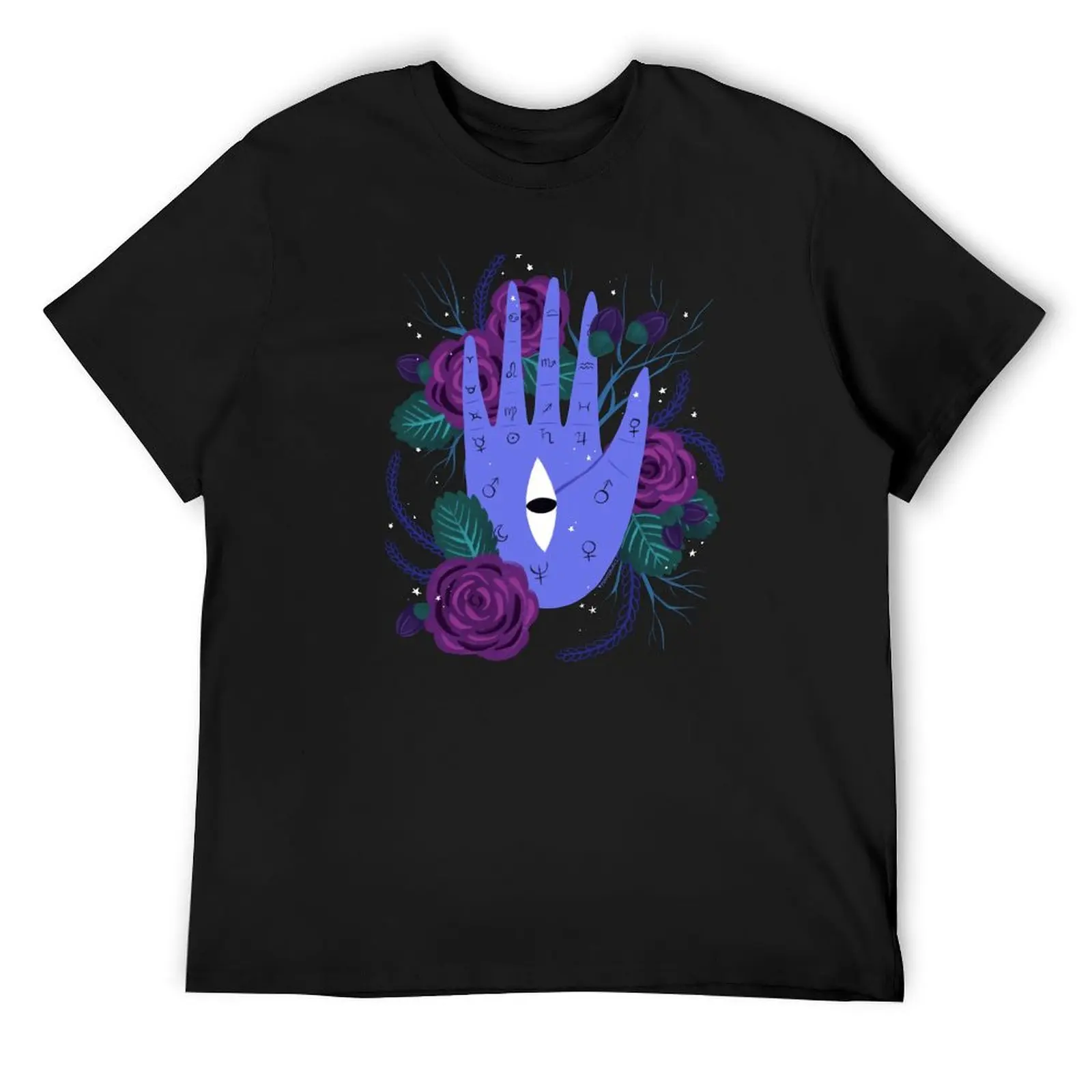 

Mystical Fortuna Zodiac Hand T-Shirt Funny t-shirt designer shirts anime tshirt anime shirt mens t shirt