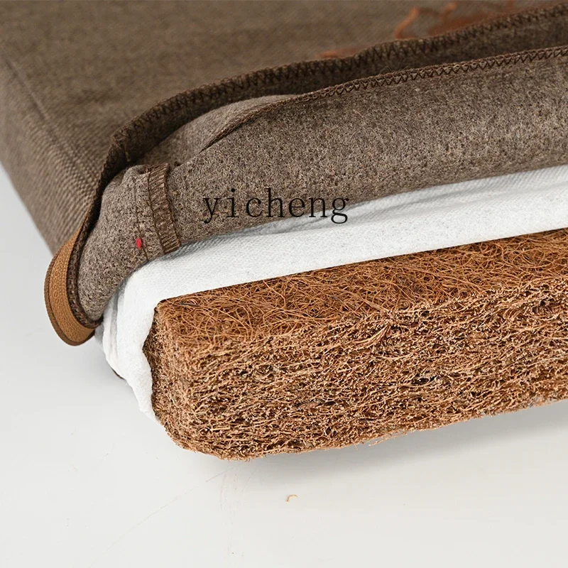 TQH Removable and Washable Buddha Worship Coconut Shred Cocoanut Matting Pray Cushion Home Guest Meditation