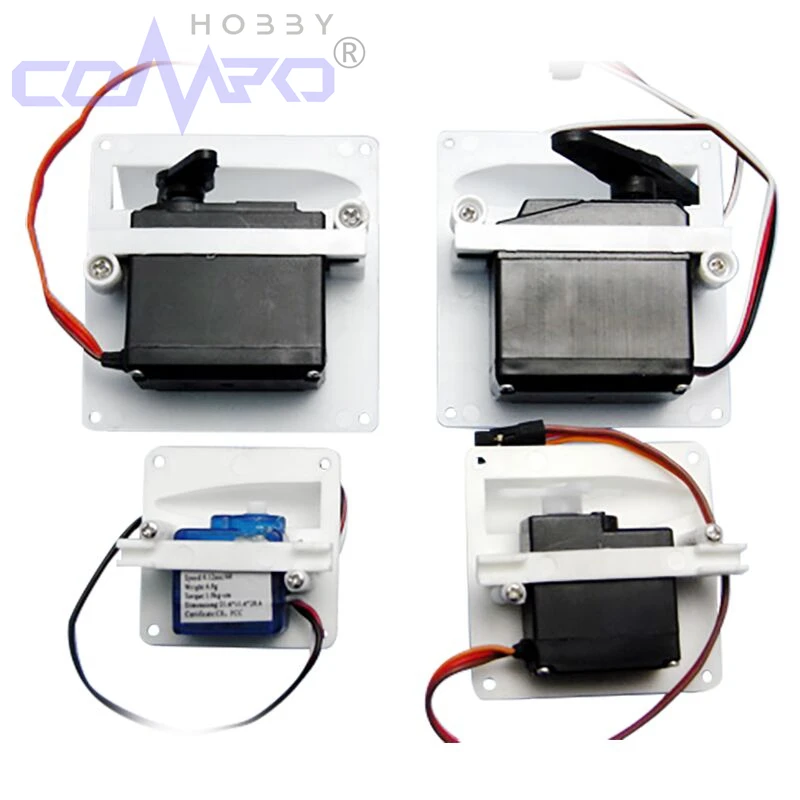 1 زوج/وحدة الجناح سيرفو جبل و حامي التجنيب غطاء ل 6-9 جرام/17 جرام/36 جرام/55 جرام سيرفو لطائرات RC غير المدرجة مضاعفات