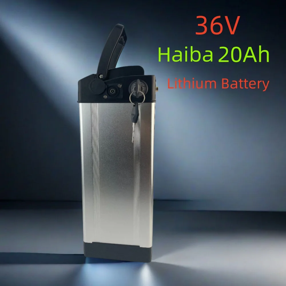 

HaiBa 36V 10/15/20Ah Li-ion Battery Pack 15000mAh High Capacity Long Lasting Electric Bicycle Battery With Charger
