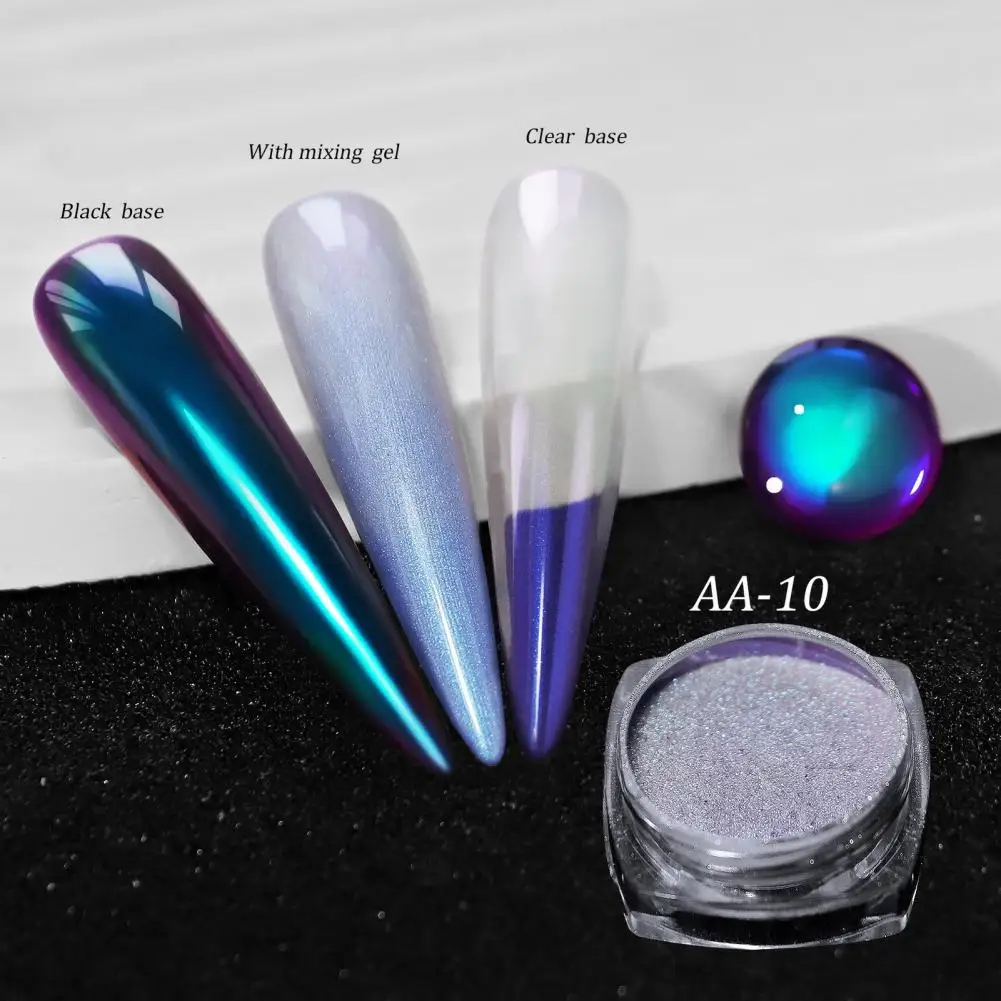 Vibrant Color-changing Eyeshadow Stunning Color-changing Eyeshadow Powder for Women Sparkling Mirror Powder Eye Shadow Easy