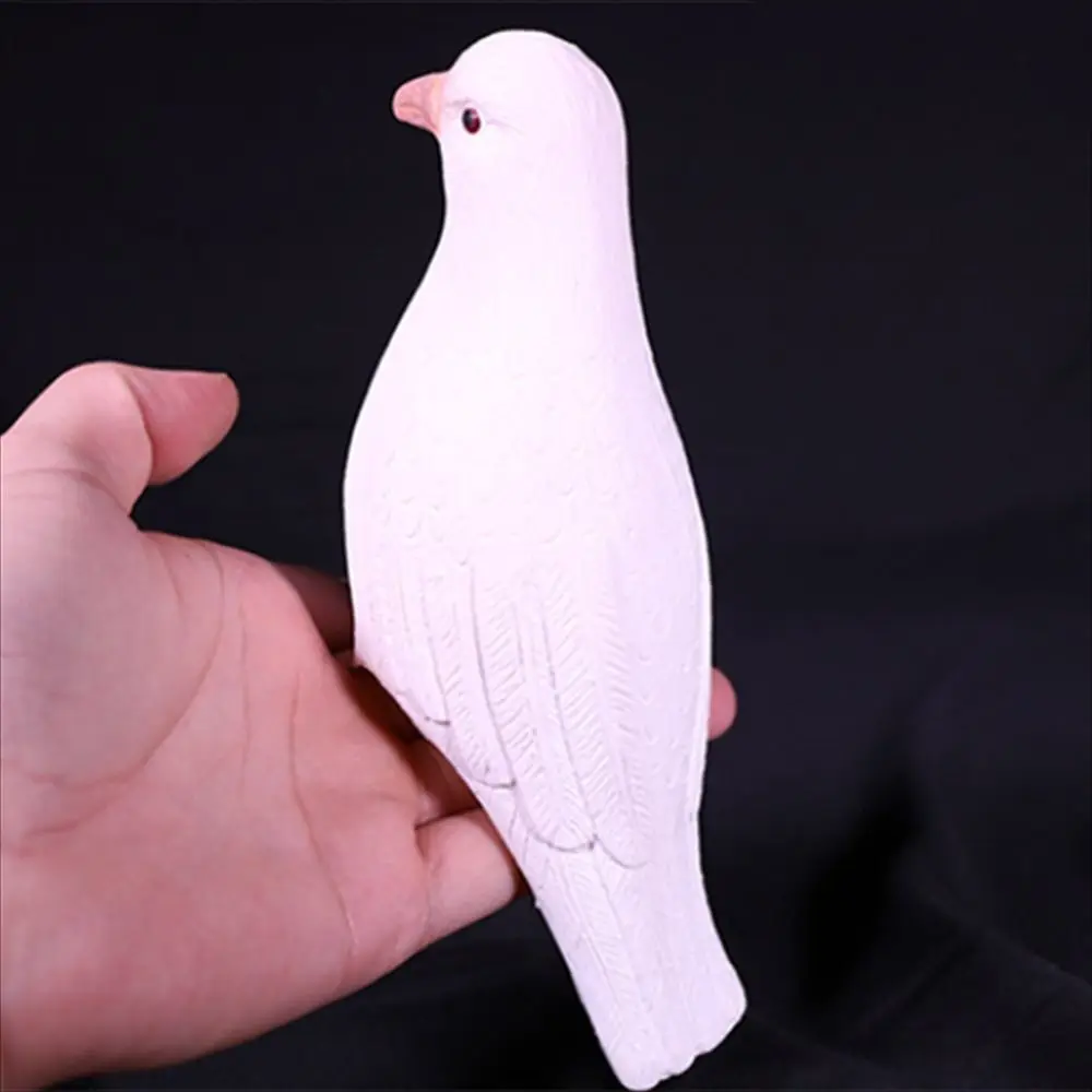 Imitation Pigeon Vanishing Dove Mentalism Appearing Dove Magic Tricks Gimmick Magic Props Fake Living Dove Street Magic