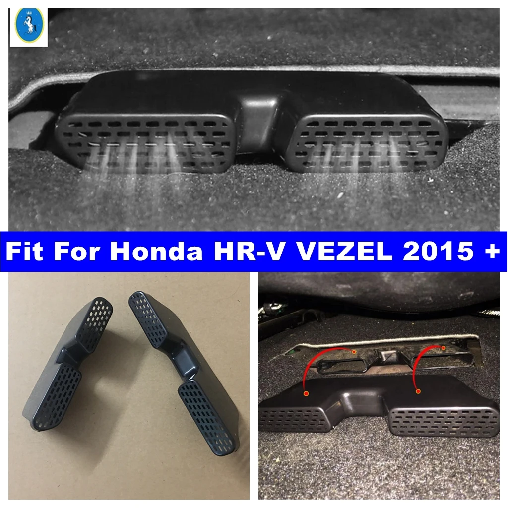 Seat Under Heat Floor Air Conditioner AC Duct Vent Outlet Dust Plug Cover Trim Fit For Honda HR-V VEZEL 2015 - 2020 Accessories