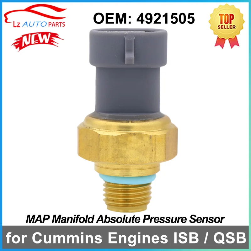 

MAP Manifold Absolute Pressure Sensor 4921505 3417030 for Cummins Engines ISB / QSB 050601
