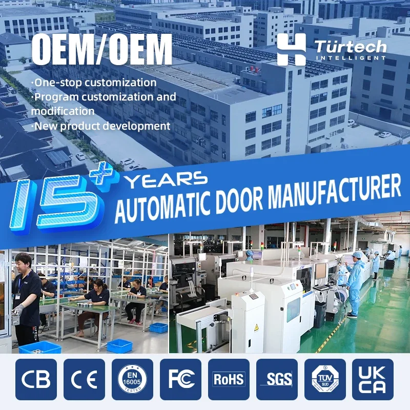 Doortec FP07 Toegangscontrolesysteem Vingerafdrukidentificatie Aanwezigheidsmachine voor automatische schuifdeur