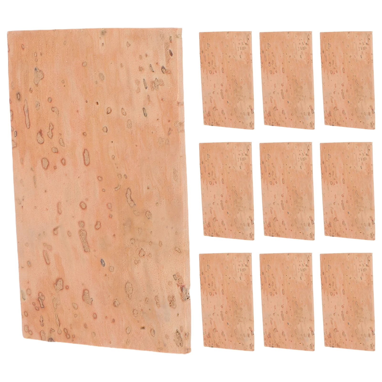 

10 pcs Sheets Replacement 60X40Mm For Saxophone Neck Soprano Tenor Clarinet Joint Cork Joint Cork Instrument Parts