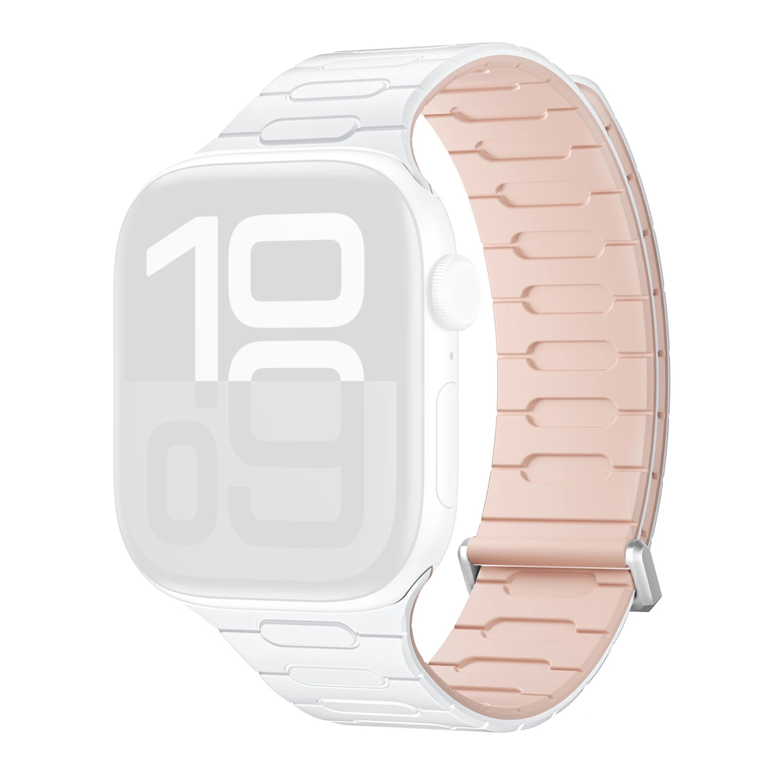 

Silicone Strap for Apple Watch Apple Watch Ultra 3 2 1 49mm / Series 11 10 46mm / 9 8 7 45mm / SE3 SE2 SE 6 5 4 44mm / 3 2 1 42m