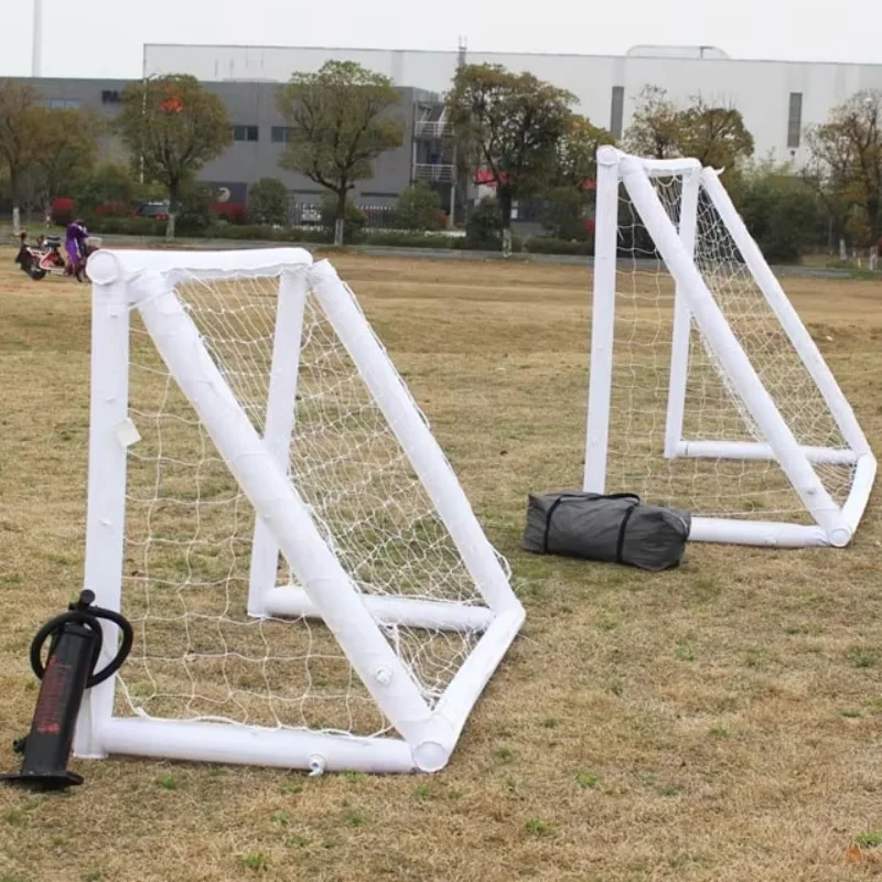 2026 Freestanding Foldable Mini Inflatable Soccer Goal Outdoor Field Equipment
