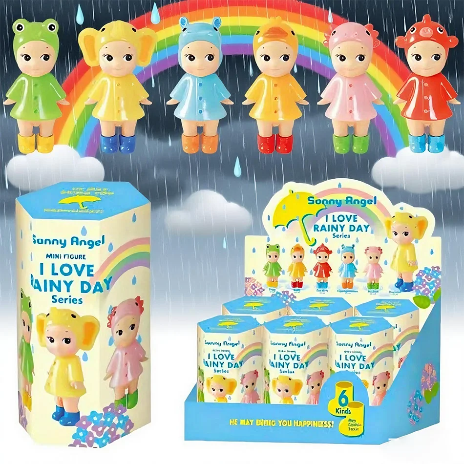 

Caja de la serie I Love Rainy Day, Mini figura bonita, personaje de Anime, modelo de muñeca, juguete de decoración