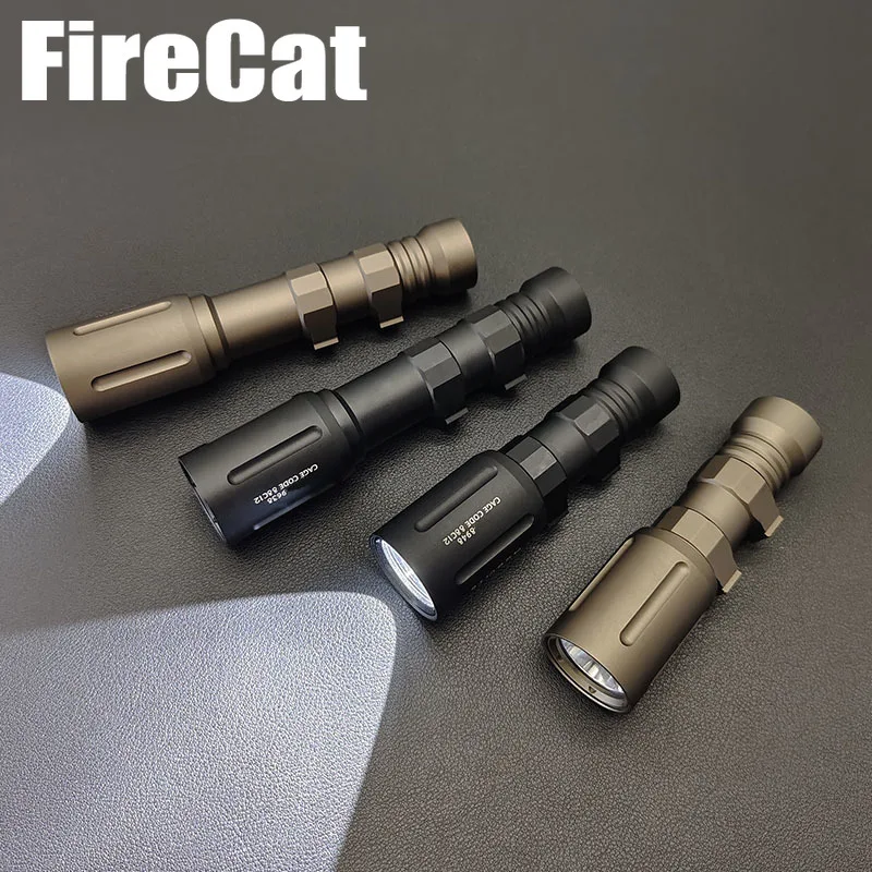 Sotac OKW  V2 Spotlight Version Tactical Flashlight OKW-18650 18350 V2 Weapon Light 1000lm LED Airsoft Hunting Scout Lamp