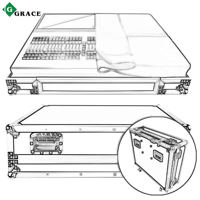 Controlador Grace DMX Grand MA2, consola profesional de luces de escenario, controlador MA