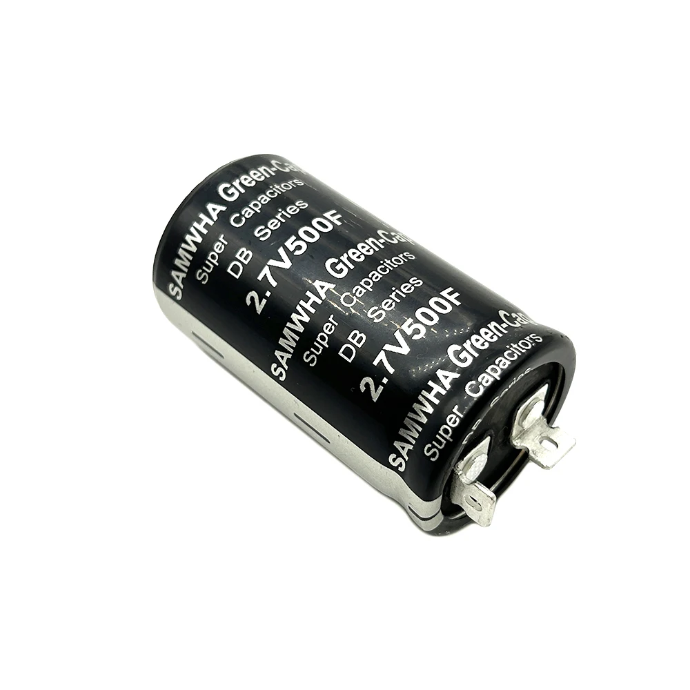 SAMWHA Green-Cap 2.7V500F 16V83F 자동차 정류기 모듈 35*62mm용 알루미늄 전자 플랫 풋 유형