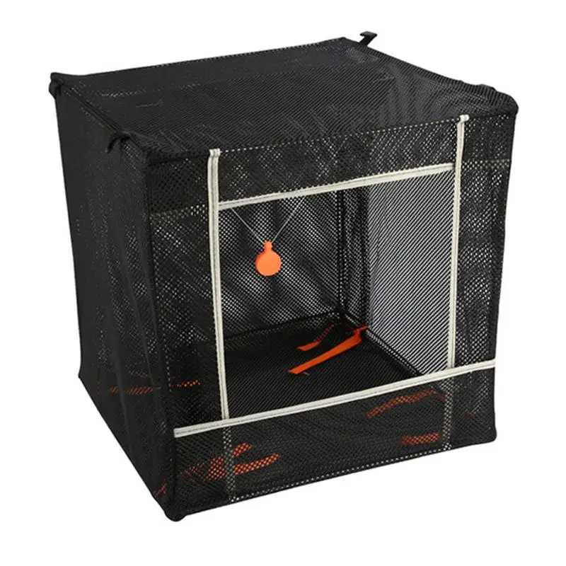 Target Box Portable Folding Indoor Outdoor Catapult Frame 40x40cm Soundproof Recycle Case Slingshot Silence