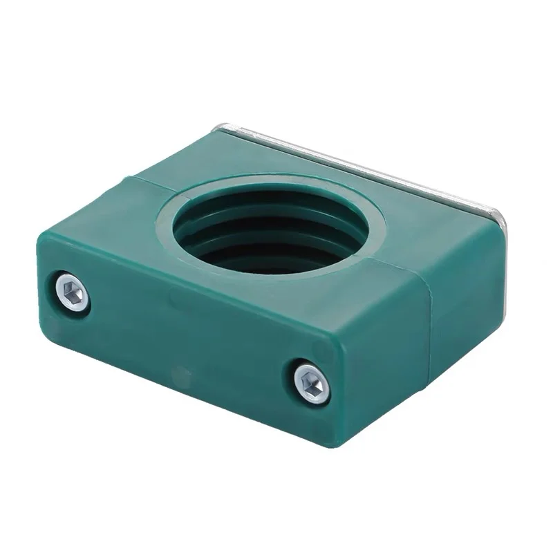 5PCS 6/8/10/12/14/16/18/20/22/25/27/28/30/32/35/40/45/50/55/60mm Diameter Pipe Bolted Plastic Clips Pipe Clamp Tube Fastener Kit