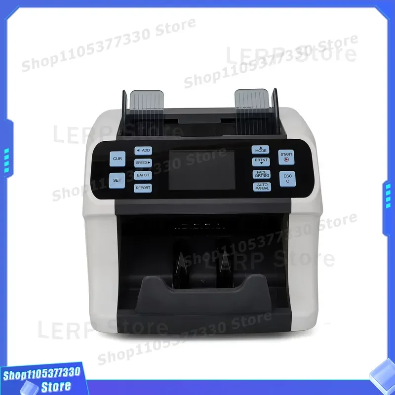 Automatic Banknote Counter Machine High Speed Cash Counting Device for Office Business Money Detector with UV MG Function