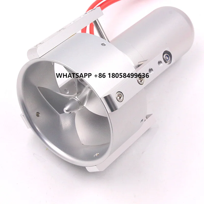 

High-Power KTI-12T 43.5V 878W 12.5kg Thrust Underwater Thruster Brushless Motor for Electric Skateboard RC Boat ROV Hydrofoil