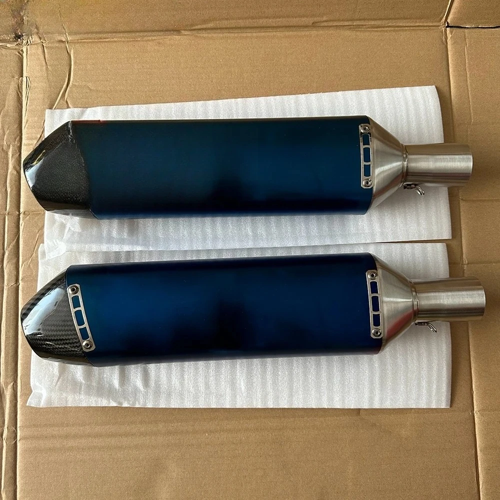 

For 250 350 450 500 505 SX-F 250 350 450 500 EXC EXC-F XC-F XCF-W 530 XC-W Motorcycle FMF Muffler Exhaust Real Carbon Tip