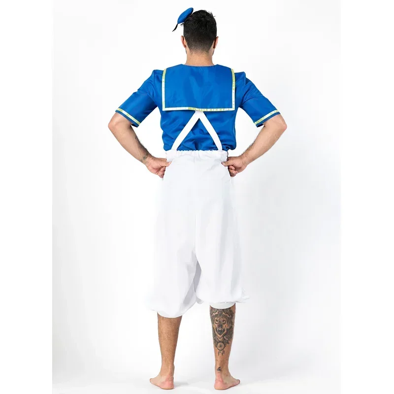 Halloween Party Coppie Costumi Carnevale Masquerade Adulti Cartoon Costumi divertenti Donna Uomo Marinaio Cosplay Abbigliamento Gioco di ruolo