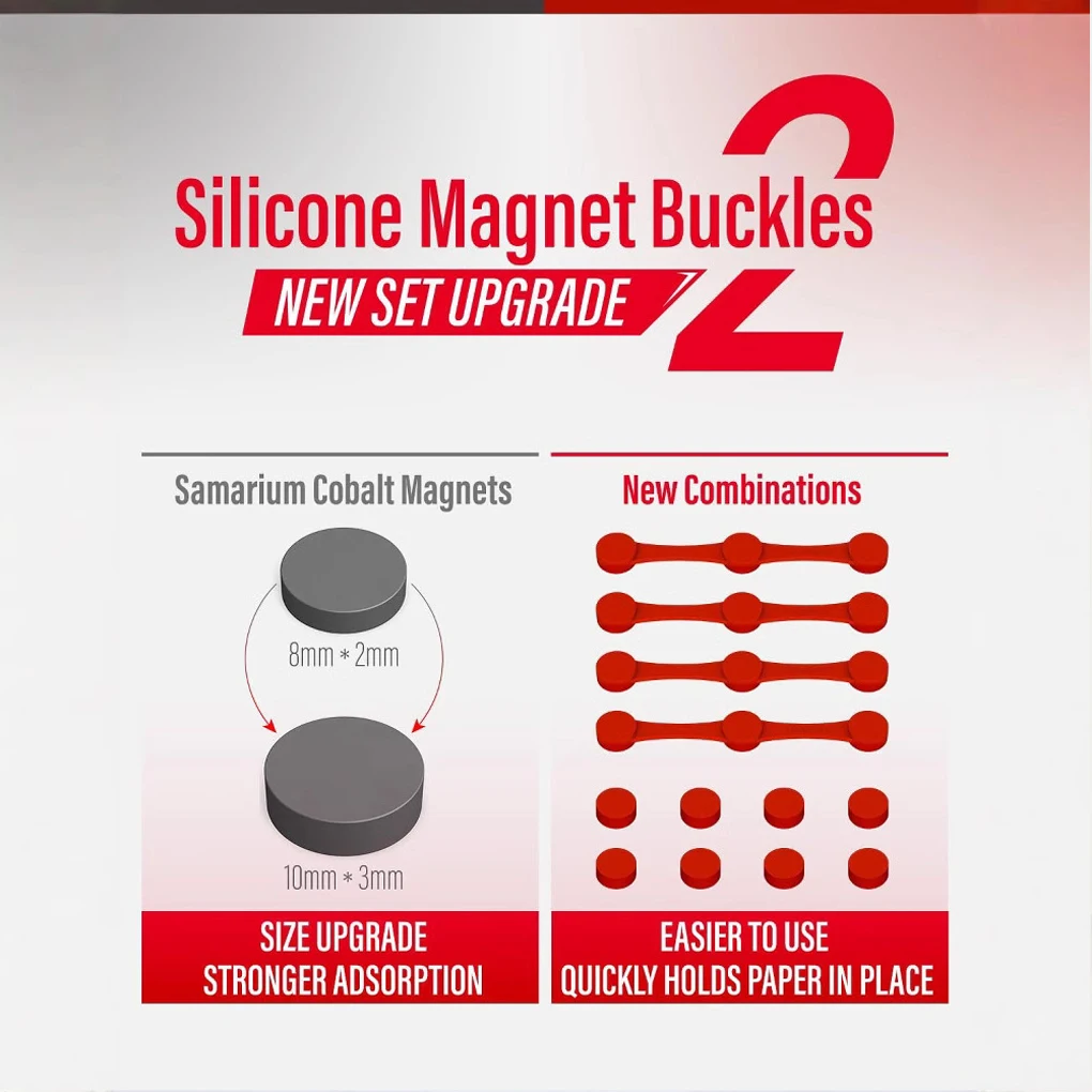 1-4 шт. магнит для фритюрницы, – обзор и цена Paperclip Magnetic Set