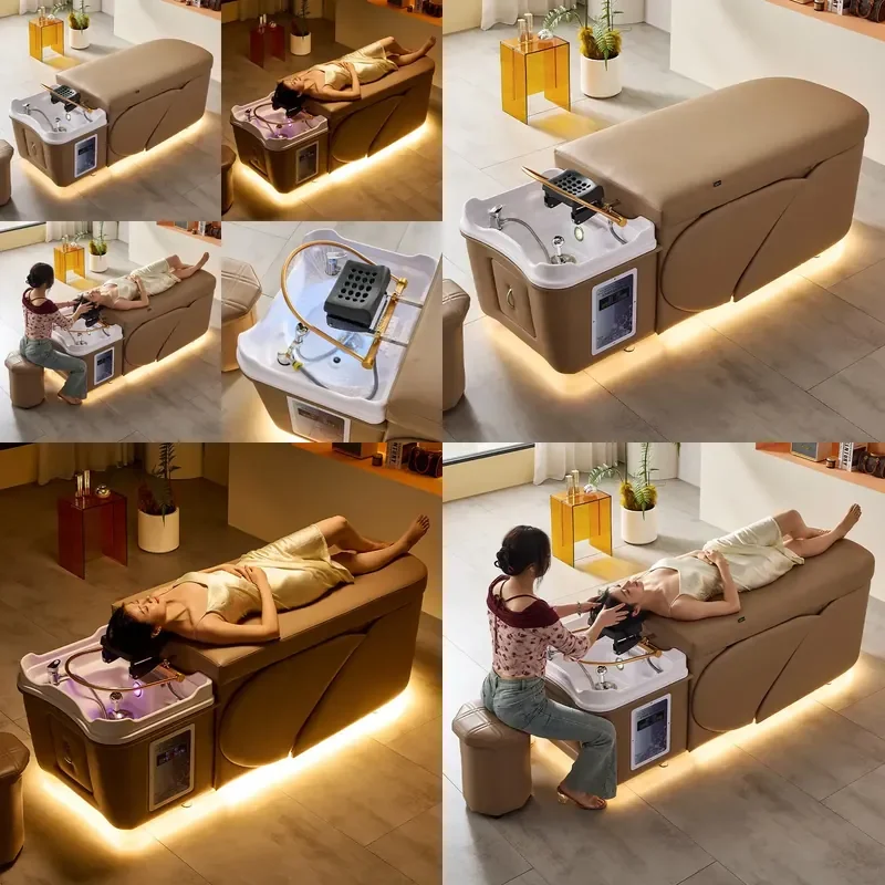 For Wow Latex Beauty Bed Multi Function Constant Temperature Heating Rechargeable Massage Physiotherapy Embroidery