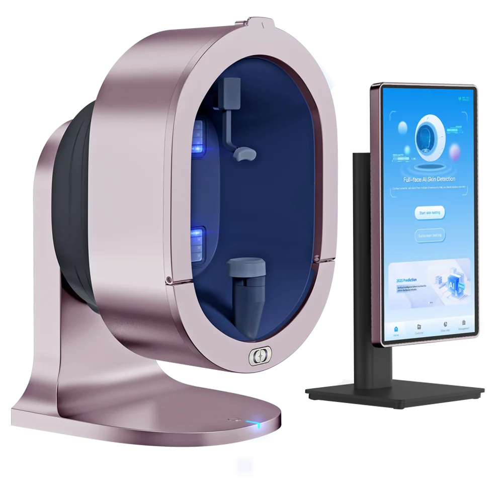 X5 PRO Skin Analyzer Scalp Analyzer 3D Intelligence Facial Skin Analyzer System Scanner Report Skin Detection Machine