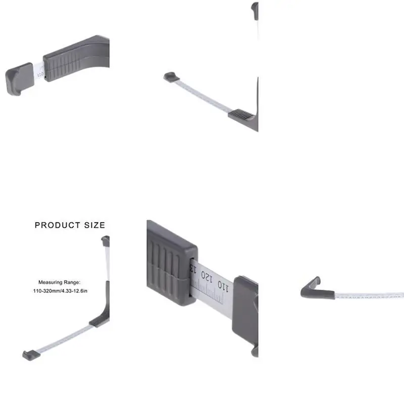 【COMELY】Foot Measure Device Shoe Sizer Measuring Gauge 110-320Mm Shoe Size Gage Tool Foot Length Ruler For Kids,Adults