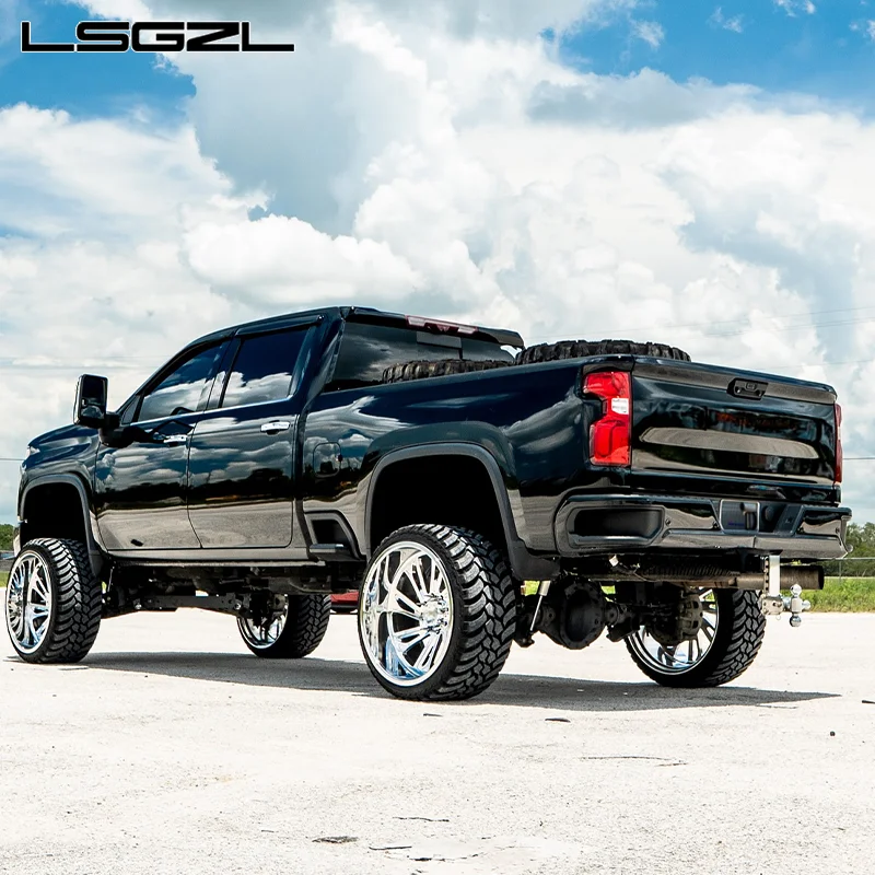 

Forged Truck Wheel 24 26 28 Inch Polish Deep Dish Pcd 8x170 8x180 8*6.5 Pick up & Suv Wheels for F350 Truck silverado 2500