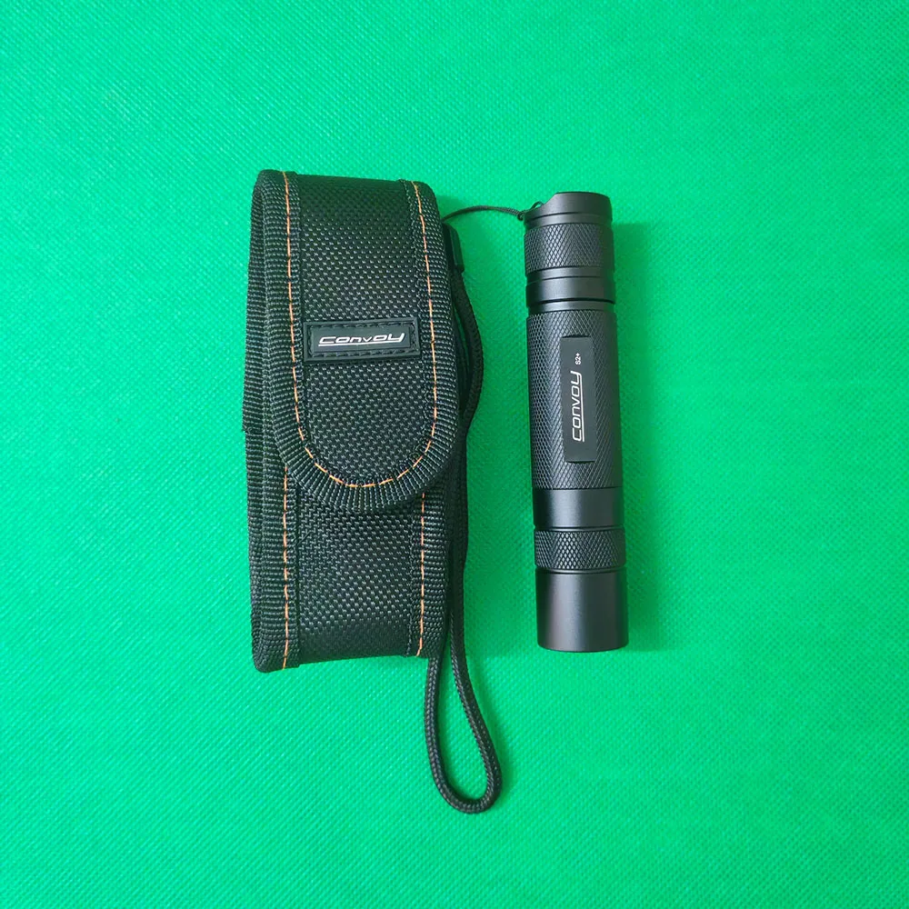 Convoy Holster for S2 S2+ S3 S6 S8 S9 S15 Flashlight Pouch Camping Fishing Flash Light Torch Carry Case Duty Belt Holder image 6