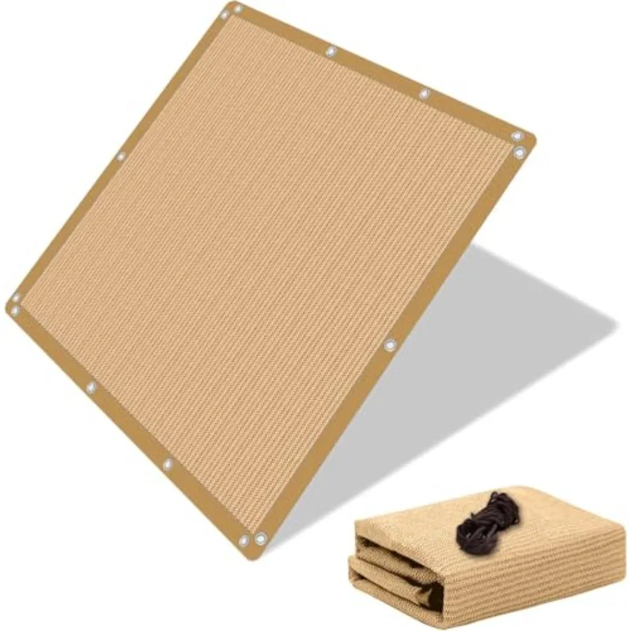 

Ткань для затенения 90 Shade Cloth: Солнцезащитная сетка-экран для патио, сада, перголы, навеса с люверсами