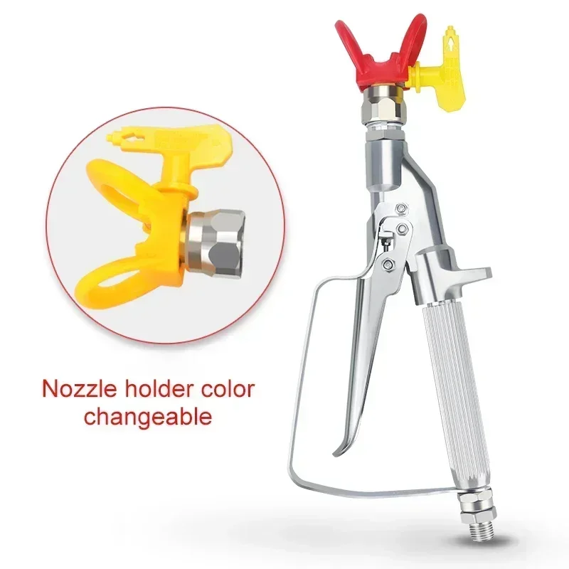 3600PSI High Pressure Airless Paint Spray Accessories Gun With 517 Tip Nozzle Guard for Wagner Pump Sprayer Machine