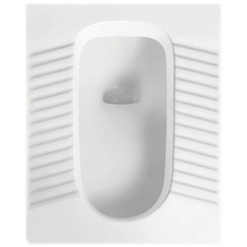 

Bathroom ceramic squatting toilet, microcrystalline smart clean glaze surface, easy to clean toilet, deodorant and anti-blocking