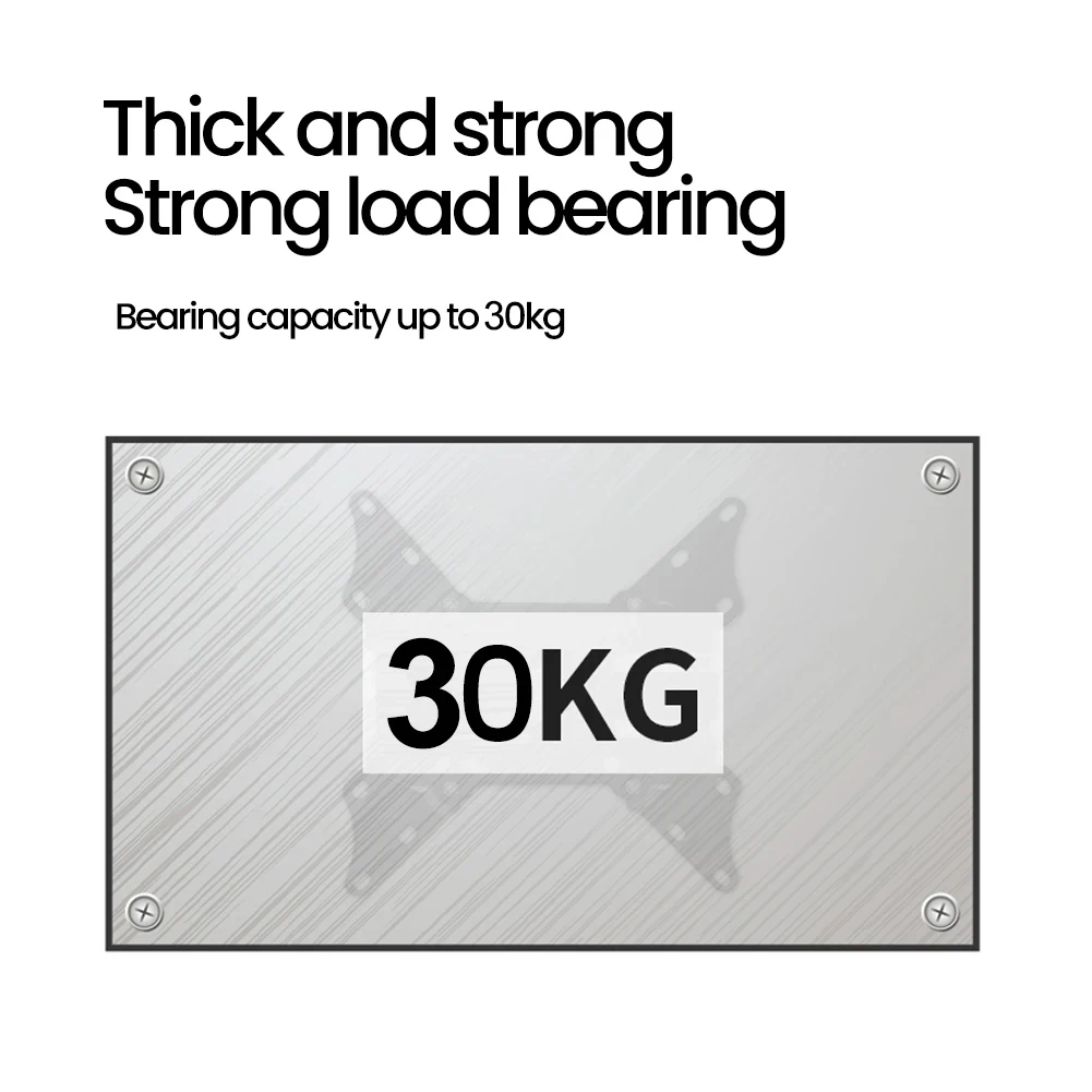 حامل قوس شاشة يصل إلى 30 كجم VESA 200 × 200 مم مع ذراع تمديد دوار حامل تلفزيون كامل الحركة لشاشة مسطحة LED مقاس 26-43 بوصة #6