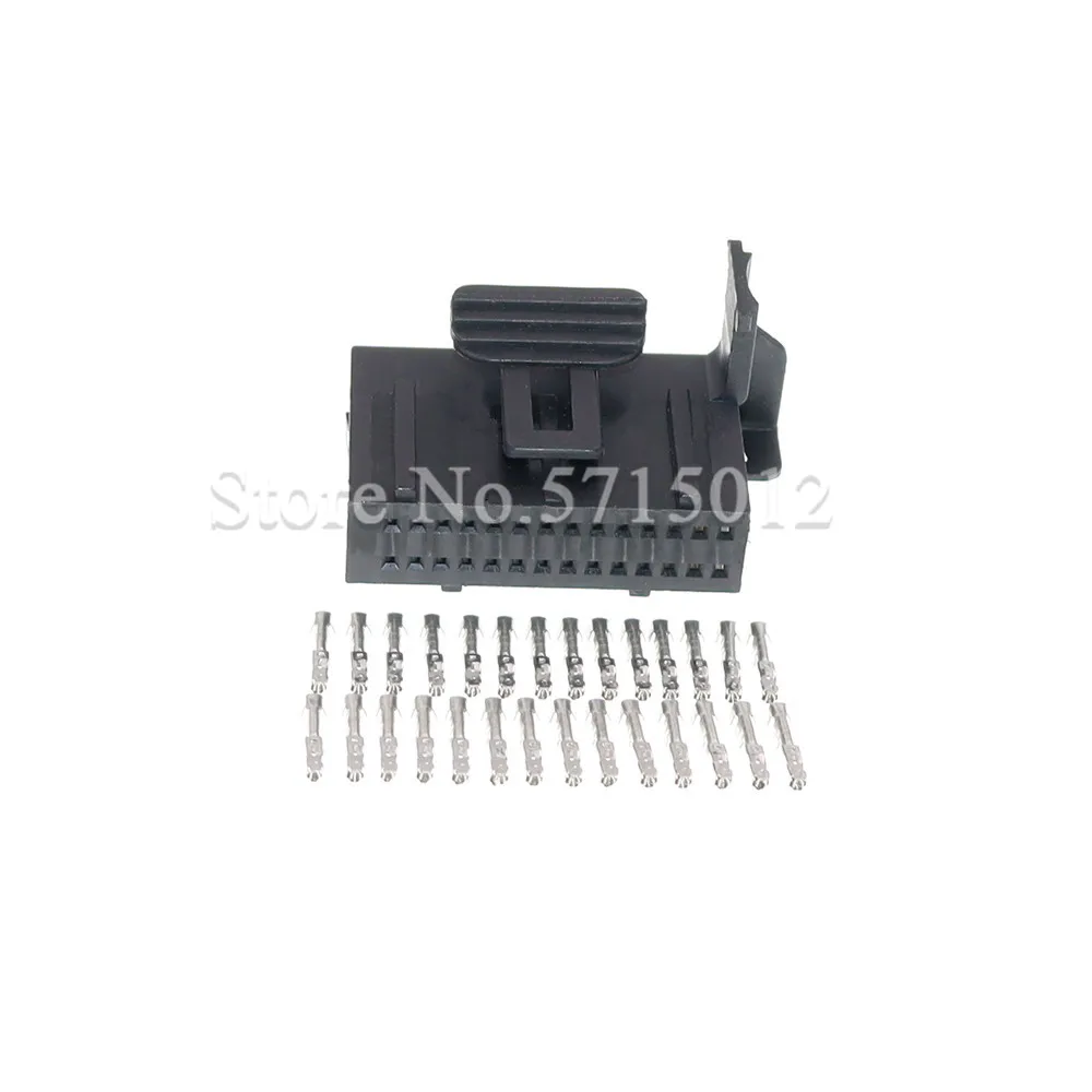 28 Hole Automotive Wire Harness Unsealed Socket Car Small Power Low Current Electrical Connector Auto Parts