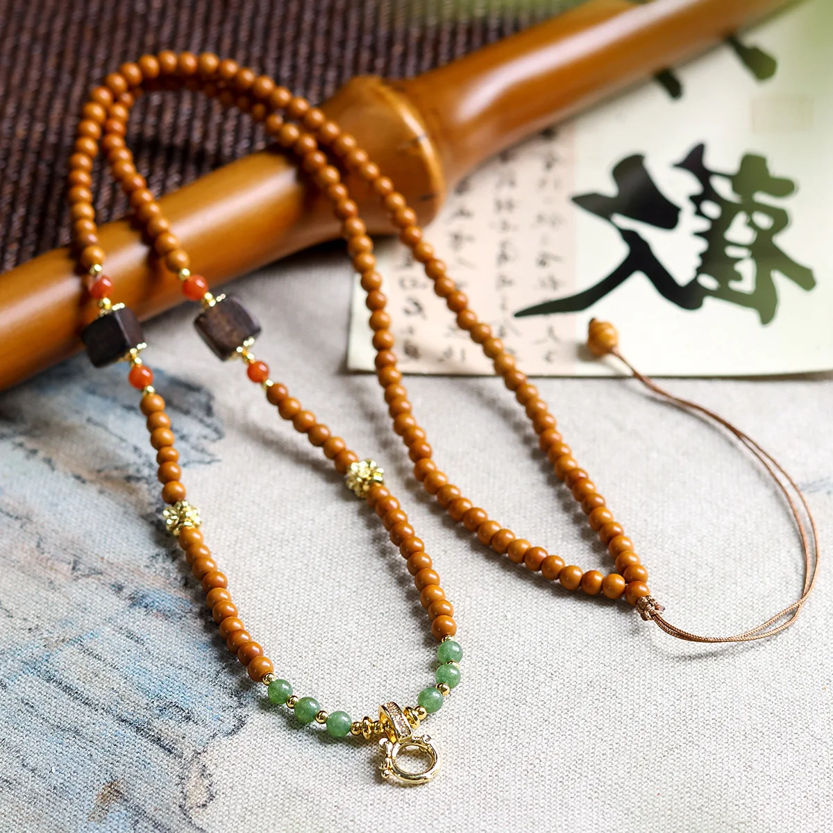 cordon-de-collier-universel-tresse-a-la-main-avec-perles-de-noix-d'olive-et-de-pomme-jaspe-dalagan-nouveau-style-chinois-wenwan-cadeaux