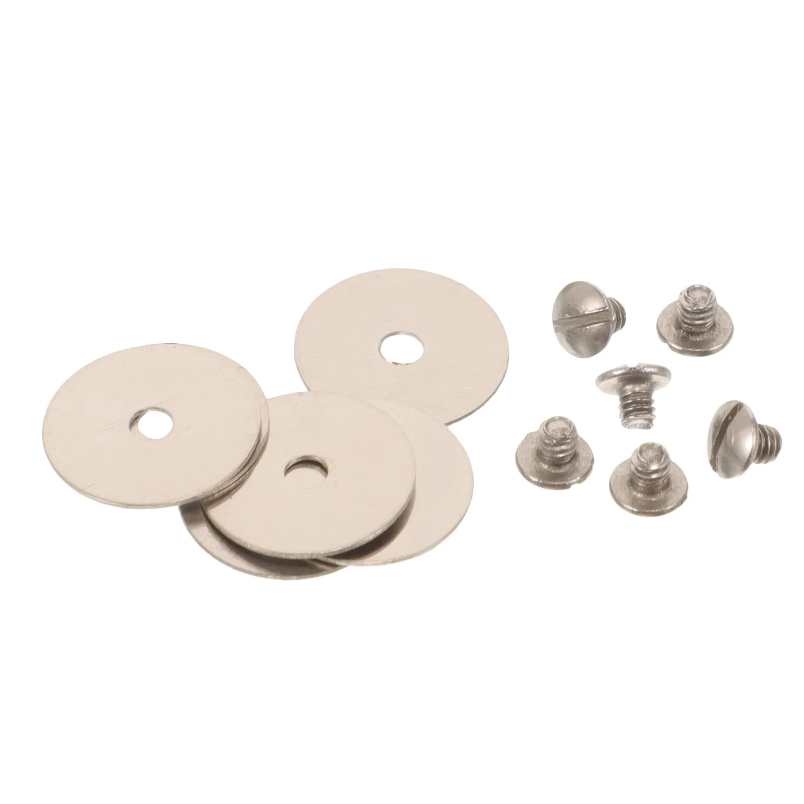 

1Set Flute Fastening Screws Metal Pads Secure Fixing Flute Repair Kit Easy Install Stainless Steel Accessories Replacement