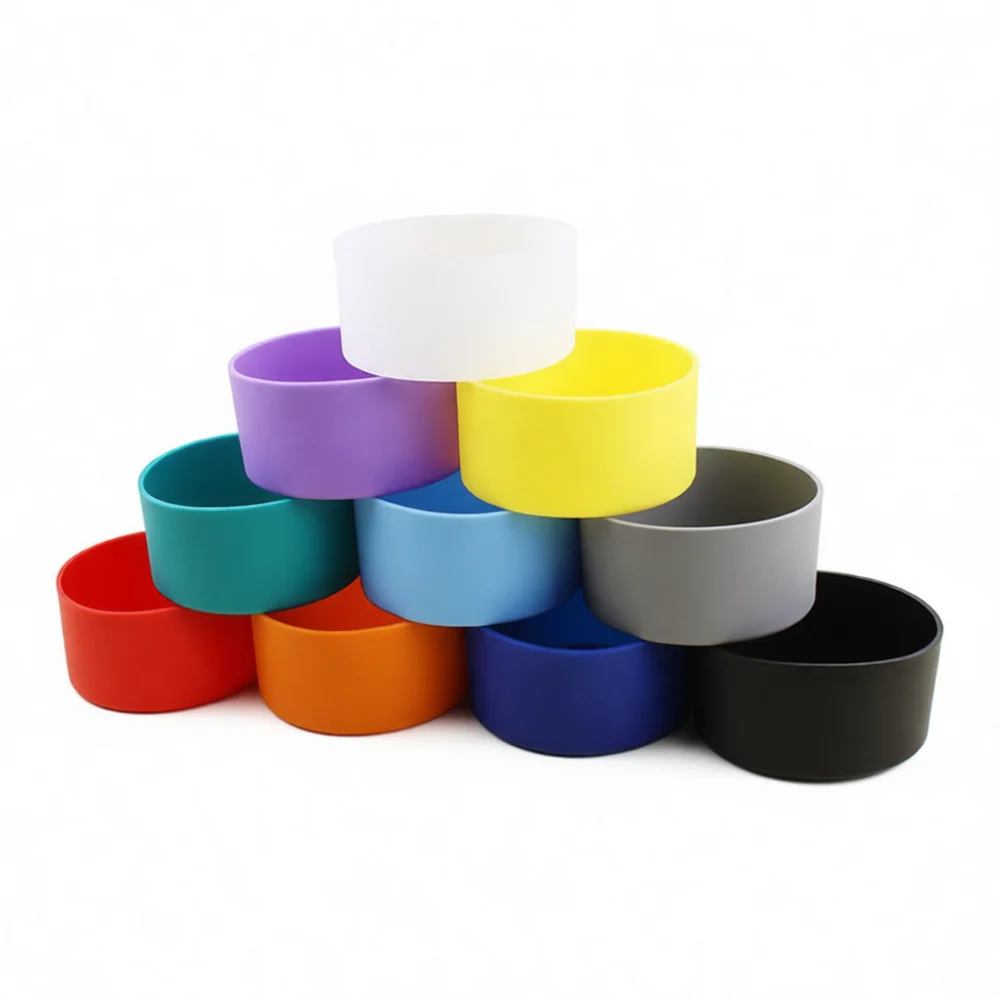Soft Rubber Protective Boot For 32oz 40oz Tumbler Silicone Sleeve Anti Slip Bottom Base Guard Wear Resistant Cup Accessory